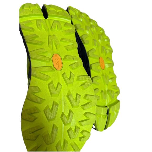 Ganni Green and Black Moto Style Sneaker With Platform | 38 - Picture 4 of 5